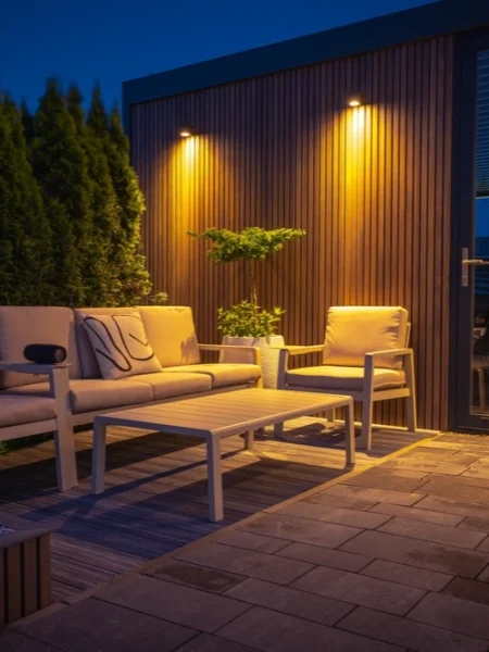 install outdoor lighting