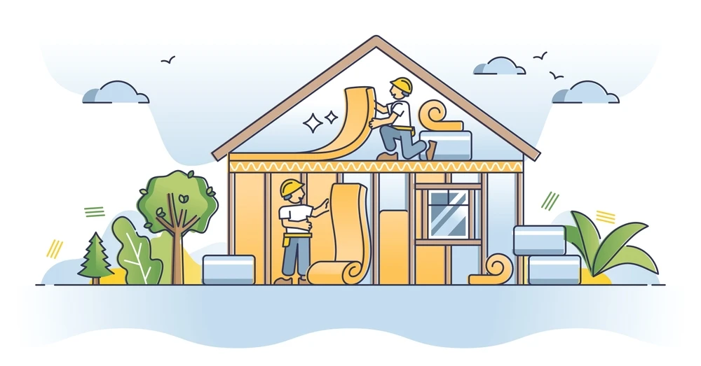 home insulation areas