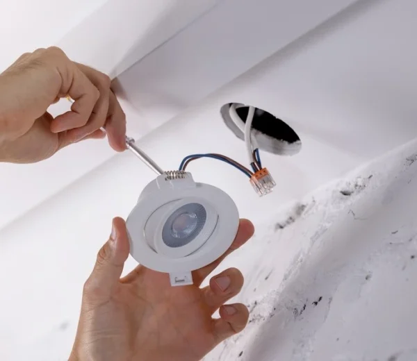 install pot lights