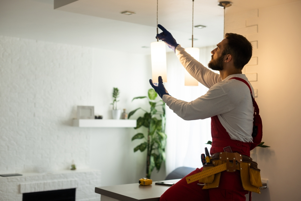 electrician working